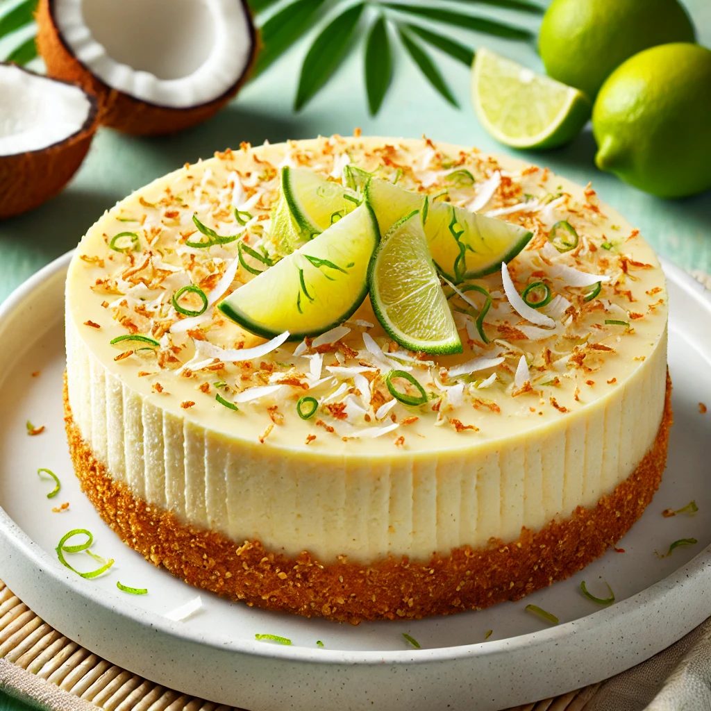 Coconut Lime Cheesecake